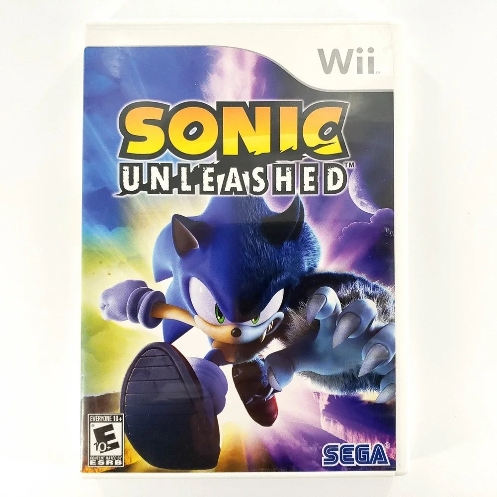 Sonic Unleashed (Nintendo Wii, 2008) No Manual Tested & Works